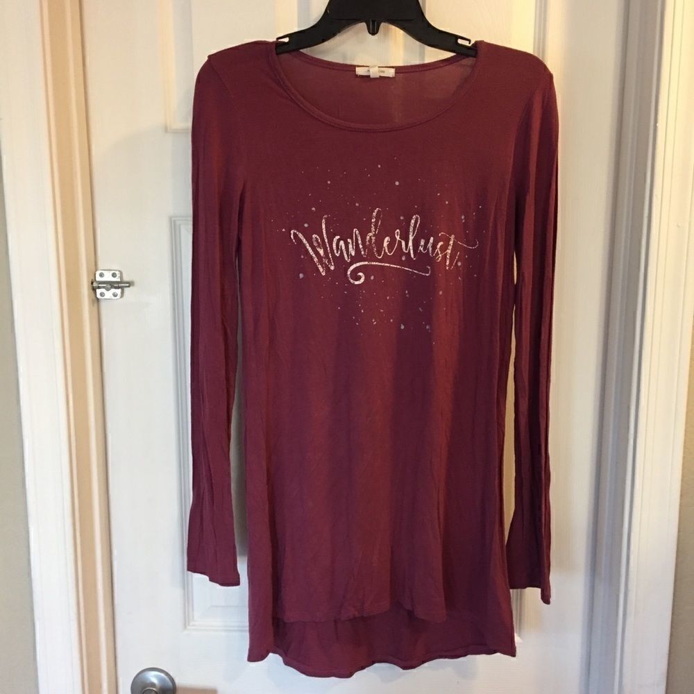 Maurice’s Cranberry Colored Wanderlust Top
